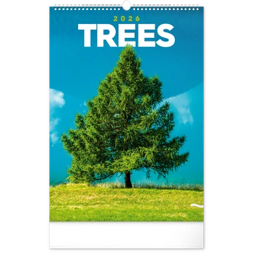 Falinaptár képes  330×460mm Trees  Realsystem 2026.