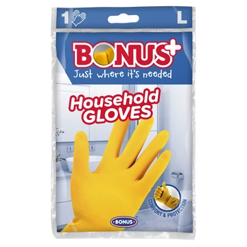 Gumikesztyű L háztartási Bonus_B316