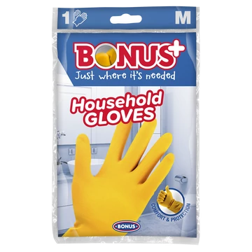Gumikesztyű M háztartási Bonus_B293