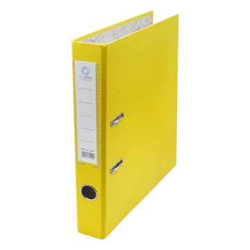 Iratrendező A4, 5cm,lapraszerelt, Bluering® Smart sárga