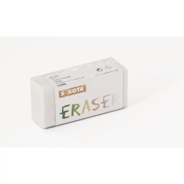 Radír 30-as fehér szögletes papír tokban mini CREATIVE JUNGLE