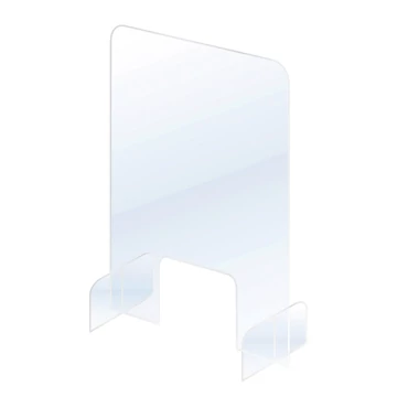 Védőfal asztali 49,5x84,5 átlátszó  SSW5085 Franken