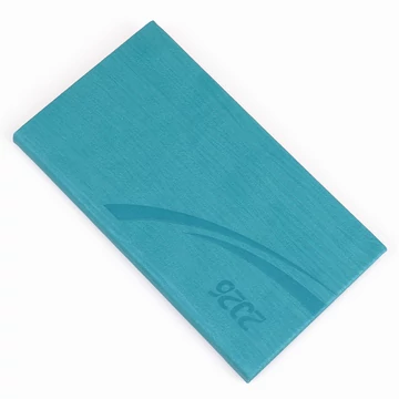 Zsebnaptár fekvő Fashion, fehér lapokkal türkiz Realsystem 2026.