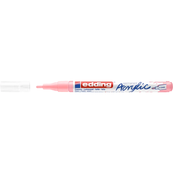 Akril marker 1-2mm, Edding 5300 mályva