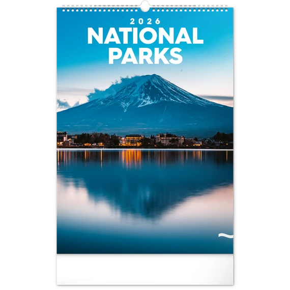 Falinaptár képes  330×460mm National Parks Realsystem 2026.