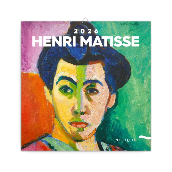 Falinaptár képes lemeznaptár 300x300mm, Henri Matisse Realsystem 2026.