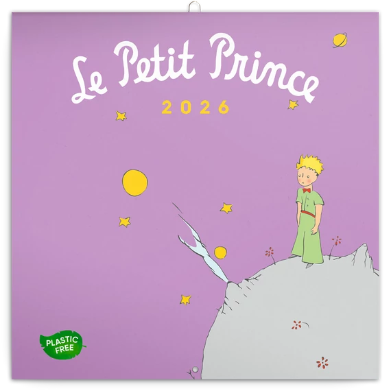 Falinaptár képes lemeznaptár 300x300mm, Le Petit Prince Realsystem 2026.