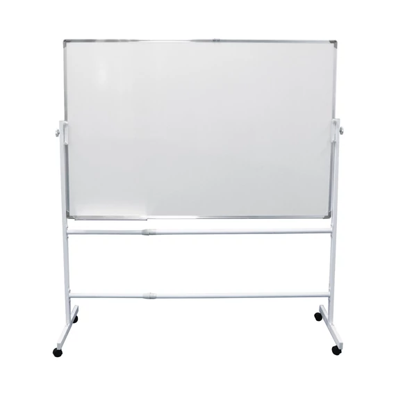 Fehértábla forgatható kétoldalas mágneses 100x150cm, Bluering®