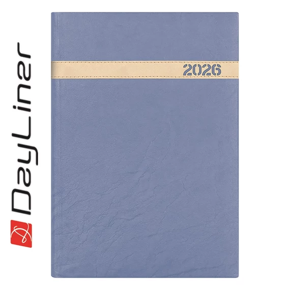 Határidőnapló The Boss B5 heti, fehér lapokkal jeans Dayliner 2026.