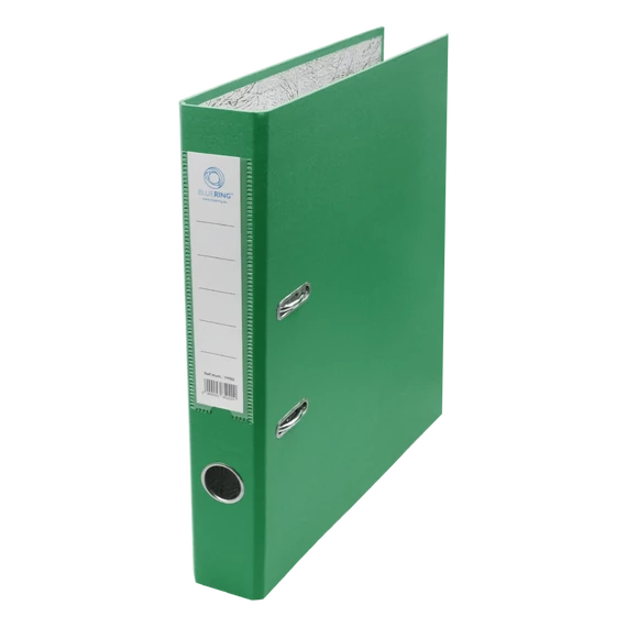 Iratrendező A4, 5cm,lapraszerelt, Bluering® Smart zöld