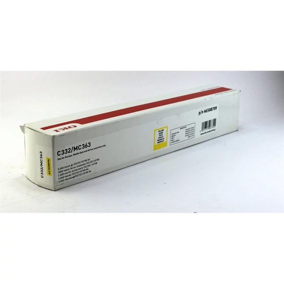 Oki C332/MC363 toner yellow ORIGINAL 3K