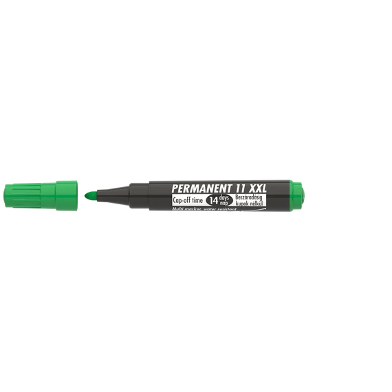 Alkoholos marker 3mm, kerek Ico 11XXL zöld