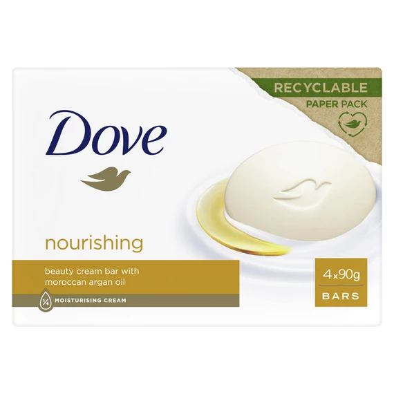 Szappan 4 x 90 g Dove Nourishing