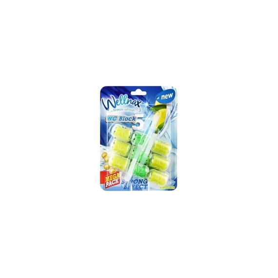 WC illatosító 3 x 50 g Wellnax Lemon