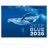 Kép 1/2 - Falinaptár képes 315 × 450 mm Deep Blue Dayliner 2026.