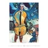 Kép 2/2 - Falinaptár képes 420 × 560 mm, fehér lapokkal Marc Chagall Dayliner 2026.
