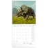 Kép 3/3 - Falinaptár képes lemeznaptár 300x300mm, Dinosaurs Realsystem 2026.