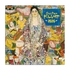 Kép 1/3 - Falinaptár képes lemeznaptár 300x300mm, Gustav Klimt Realsystem 2026.