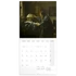 Kép 2/2 - Falinaptár képes lemeznaptár 300x300mm, Johannes Vermeer Realsystem 2026.