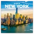 Kép 1/3 - Falinaptár képes lemeznaptár 300x300mm, New York Realsystem 2026.
