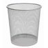 Kép 2/2 - Fémhálós papírkosár 20 liter 29,5x33cm, nagy Bluering® ezüst